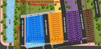 Mặt bằng dự án đất nền việt nhân eco2